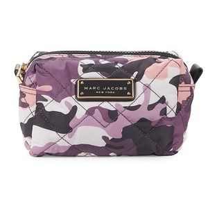 Marc Jacobs Camo cosmetic bag
